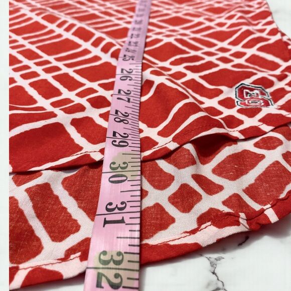 Press Box Women’s Red White NCS Hi-Lo Tunic XL Game Day Chic School Pride NWT - Picture 7 of 10